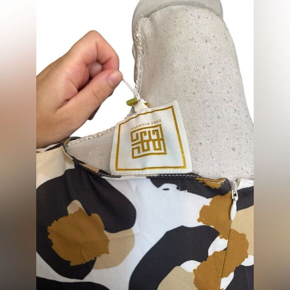 Emily McCarthy Emily Dress In Classic Spot Cheetah Size Small NWT - Picture 5 of 6